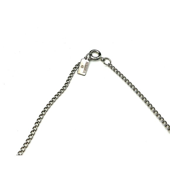 Silver Tone Necklace With Star Charms and Turquoise Accents By Paradise - Picture 4 of 5